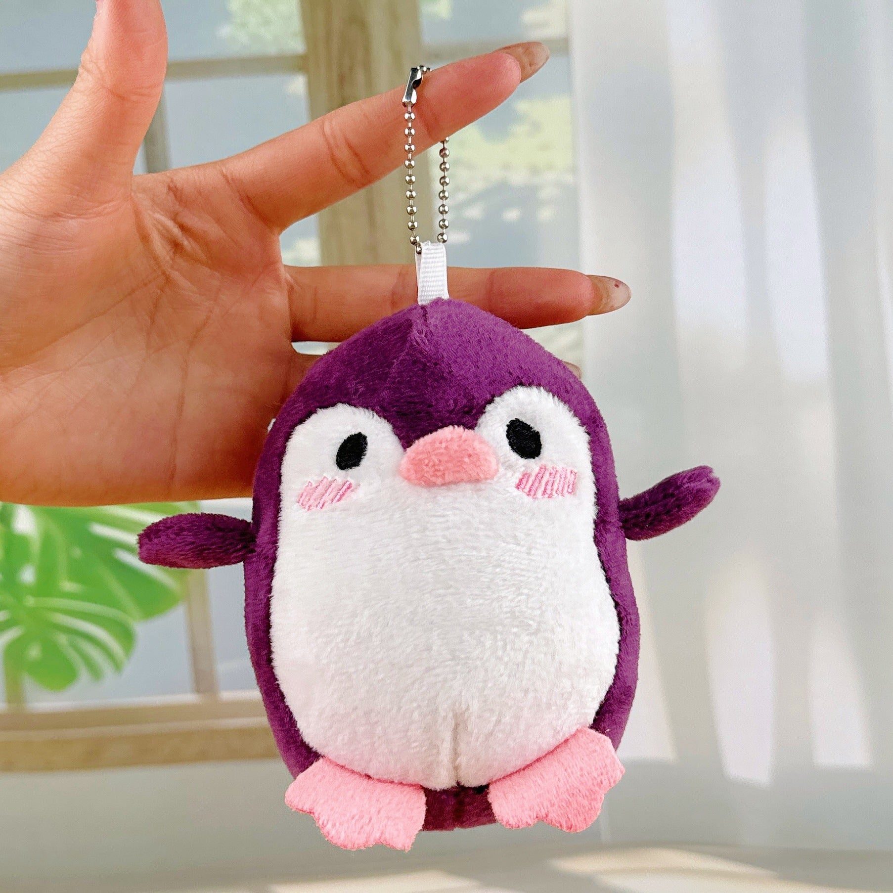 Wholesale  Cartoon Penguin Doll Pendant Cute Little Penguin Plush Toy Keychain Pendant Bag Hanging Ornament Grasp Gifts